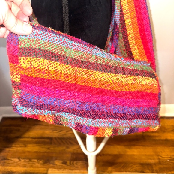 El Paso Saddle Blanket Co. Bags El Paso Saddle Blanket Company Bohemian Striped Crossbody